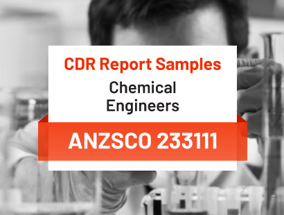 cdr sample of chemical engineers