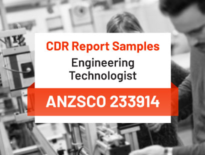 cdr sample of engineering technologist