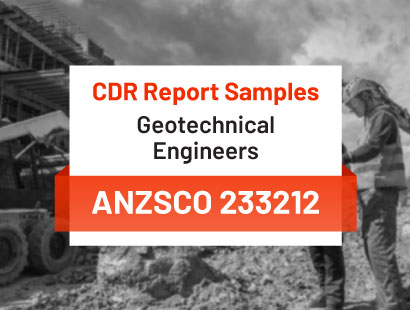 cdr sample of geotechnical engineers