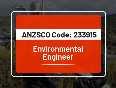 anzsco code environmental engineer