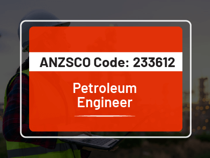 anzsco code petroleum engineer