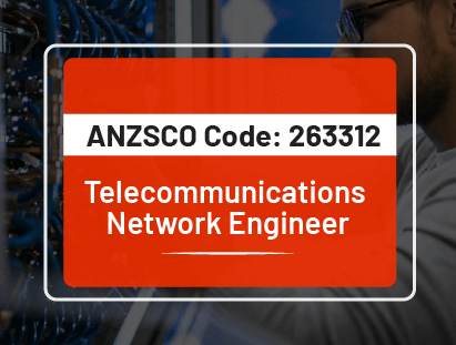anzsco code telecommunications network engineer