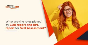 Role played by CDR report and RPL report for skill assessment